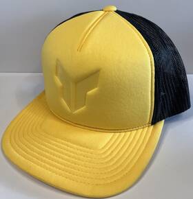 2501-4298 Thor Racing Snapback Yellow Shadow Hat Cap Nwot