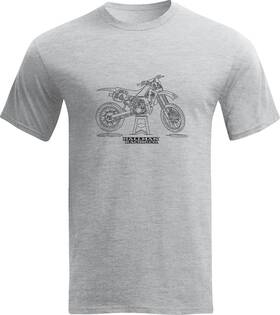 3030-23499 Thor Hallman 2 Smoker T-shirt - Gray Xl