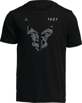 3032-3827 Thor Youth Iconic T-shirt - Carbon Black 60% Cotton / 40% Polyester Small