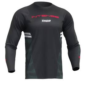 5020-0226 Thor Intense Berm Long Sleeve Jerseys Black/camo Xl