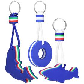 Wd2233l21m584 Toddmomy Floating Keychains Eva Foam Key Rings For Boating Water Medium Blue