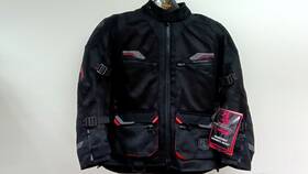 Tj0114 Tour Master Black Womans Ridgecrest Jacket Medium