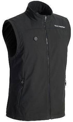 Tmj17w82 Tourmaster Xf-10- Battery Heated Womens Vest Black Small Plus Bk S
