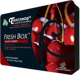 Trbc-58 Treefrog Natural Air Freshener Black 1 Count Pack Of Cherry Scent