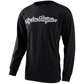729565002 Troy Lee Designs Signature Long Sleeve Shirt - Black Small
