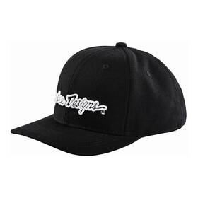 750565000 Troy Lee Designs Snapback Signature Hats Osfm Black/white