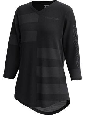 Troy Lee Designs 887202431470 Mischief Split Stripe Womens Jersey Black Size S