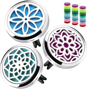 Ttstar-ts092 Ttstar Car Diffuser Vent Clip - 30mm Aromatherapy 3 Clips 36 Refill Pads