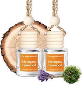 Fo97222 Tyrikuu Hanging Car Air Freshener Long Lasting Scent Cute Fresheners For Purple
