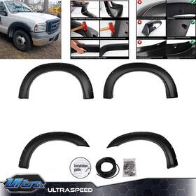 02rsa1209abk Ultraspeed Fit For 1999-2007 Ford F250 F350 Super Duty Rivet Pocket Style Fender Flares Kit