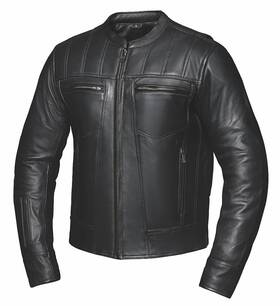 6903.00 Unik Thunderhead Mens Ultra Leather Motorcycle Jacket Xl