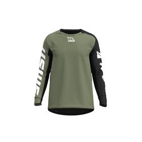 80951021050106 Uswe Kalk Off-road Jersey - Olive Green Large Open Box