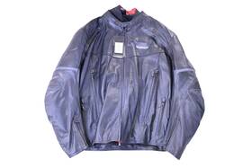 286361315 Victory New Oem Black Mens Canyon Leather Jacket Size 4xl Nos