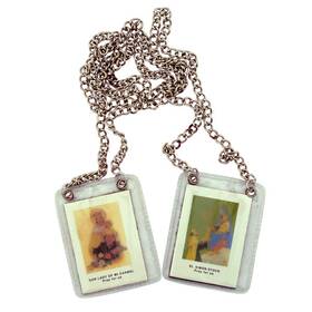 Village Gift Importers 840029414873 Assorted Economy Scapulars 100% Cloth Wool 14 Diff