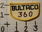 575.bul012 Vintage Nos Bultaco Motorcycle Patch