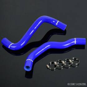 Zp-01shc1426zbl Vr Auto Parts 6pcs Silicone Radiator Hose Blue Fit For Mitsubishi Mirage 2012