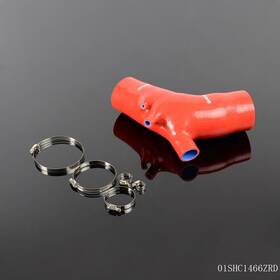 Zp-01shc1466zrd Vr Auto Parts Silicone Radiator Hose Red Fit For 08-15 Mitsubishi Evo 10/x 4b11t Cz4a