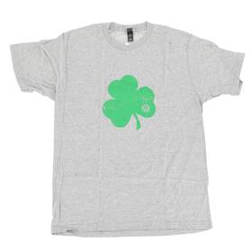 Drg-013-717-gry-lg Vw New Oem Volkswagen Large Lucky Clover T-shirt