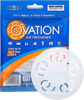 Ovaffre1 Walex Ovation Portable Air Freshener Discs Solid 1 Count Pack Of Fresh