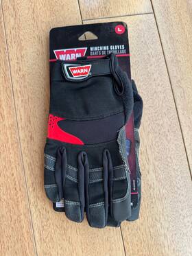 Warn 012748916505 Winch Gloves - Large