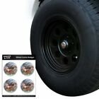Wbadge.qqjqlrm00.z001811 M Unbranded Multiple Animal Species Migration Tire Wheel Center Cap Badge