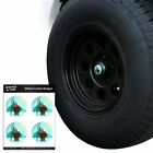 Wbadge.z001272 M Unbranded Walrus Fisherman Ice Fishing Tire Wheel Center Cap Badges