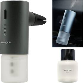 Am01-01 Wechoices Smart Air Freshener Diffuser - Essential Oil Aromatherapy For Car Black