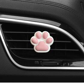 Wentoenapp 716842222035 Dog Paw Air Fresheners Car Diffuser Vent Clip 1 Count Pack Of Pink
