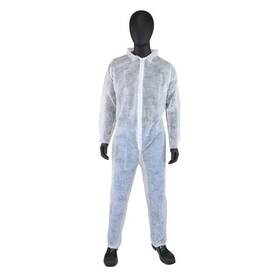 West Chester 3500/xl Coveralls Xl White Case/25