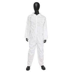 West Chester C3800/xxxxl Posi Wear M3 Coveralls 4 Xl White Case/25