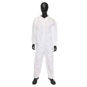 C3802 West Chester C3802/m Posi Wear M3 Coveralls Medium White Case/25