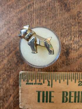 10154 Www.dppshop.com Mack Bulldog Lapel Hat Pin Ball Cap New Diesel Truck Semi Gold Plated Salvaged