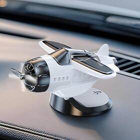 Air-66 X Jiayosee A Solar-powered Quiet-rotation Car Ornament Relieves Fatigue White