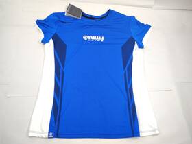 B22-pt21-e8-2l Yamaha Womens Ladies Tee-w Paddock Blue T Shirt 2xl