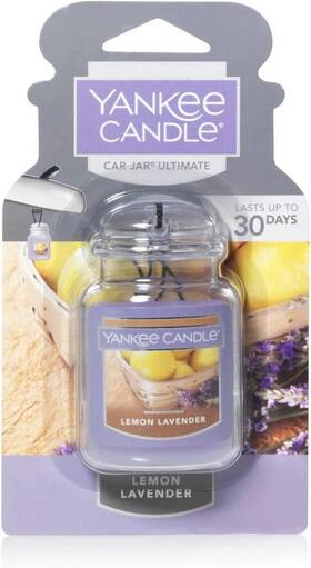 1220907 Yankee Candle Car Air Fresheners Hanging 1 Count Pack Of Lemon Lavender