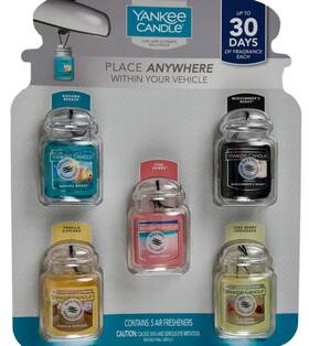 1806537 Yankee Candle Car Jar Ultimate Multipack 5 1 Ounce Pack Of Multicolor