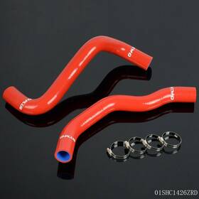 V-01shc1426zrd Ylwspeed20 6pcs Silicone Radiator Hose Red Fit For Mitsubishi Mirage 2012