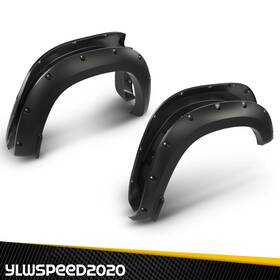 V-02rsa3725abk Ylwspeed20 4pcs Front And Rear Fender Flares Pocket Bolt Rivet Fit For 2019-2021 Ram 1500