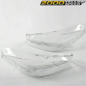 A-02hlc1102acl Ylwspeed2000 Fit For Bmw F10 F18 520 523 525 535 530 2010-2014 Headlight Clear Cover Lens New