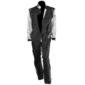 R07c153xl Zamp Zr-40 Complete Adult Racing Suit 3.2a/5 - Gray/black 3x-large