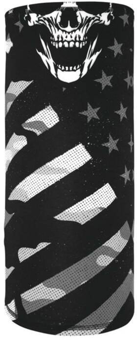 Zan Headgear 642608055817 Motley Tube Sportflex Grey Patriot Camo Tl455 U.s.a. Flag