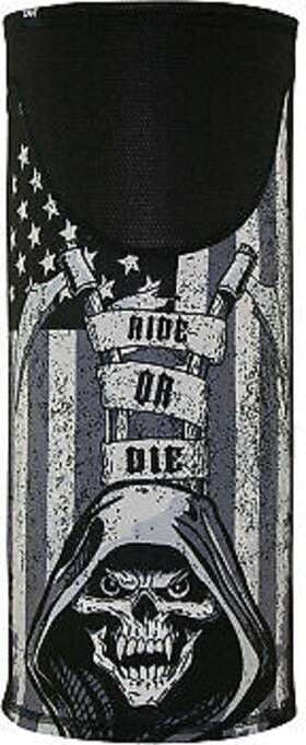 Zan Headgear 642608056265 Motley Tube Head Gear Reaper One Size Fits Most Skull Tw710