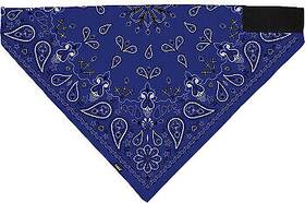 2504-0533 Zan Headgear Bl111 Sportflex Bandana Navy One Size Fits Most Paisley