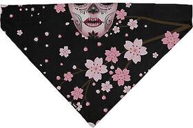 Bl607 Zan Headgear Sportflex Bandana Sugar Blossom One Size Fits Most Skull