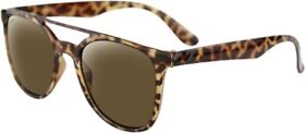Ezle001 Zan Headgear Brown Tortoise Frame Levee Sunglasses With Lens