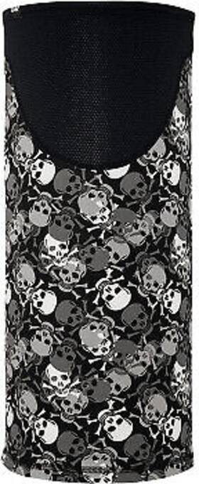 Tw424 Zan Headgear Sportflex Windproof Series Motley Tube All Over Skull One Size Fits Most