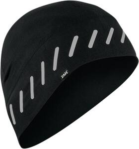 Whll114r Zan Headgear Sportflex Helmet Liner Black Reflective