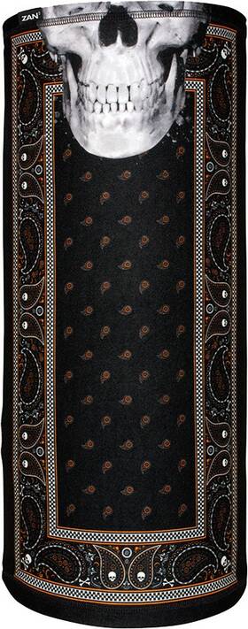 Tl197sportflexmotley Zan Tl197 Tube Black/orange Classic Bandana
