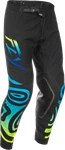 Fly Racing Evolution Dst Zen Pants Black/blue/hi-vis Sz 378-13434. Fixed Price $111.43.