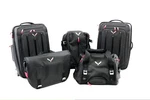 2014-2019 Corvette C7 Stingray 5 Piece Luggage Set 22970472 Black W/ Logo Oem Gm. Fixed Price $899.98.